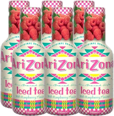 Arizona - Iced Tea Raspberry - 6x 500ml