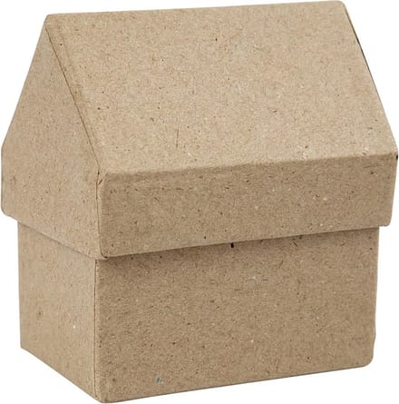 Creotime Huis, afm 6x8,5 cm, 4 stuks