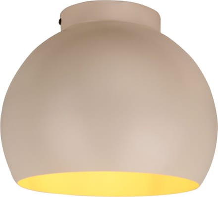 Chericoni Occhio Plafondlamp - 1-lichts - Ø25 cm - Creme - Metaal