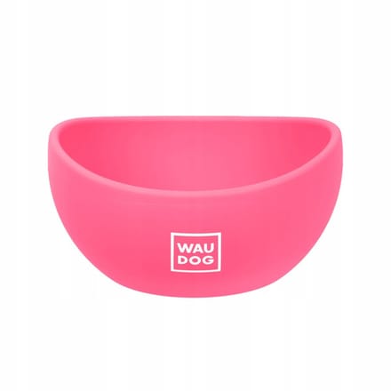 WAUDOG Siliconen voerbak 250 ml - Roze, Opvouwbaar
