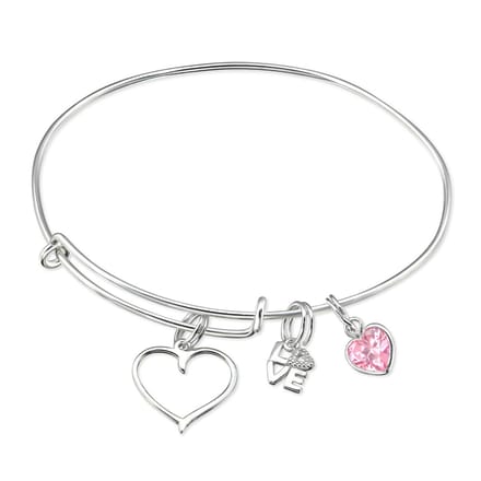 bangle liefde 925 zilver