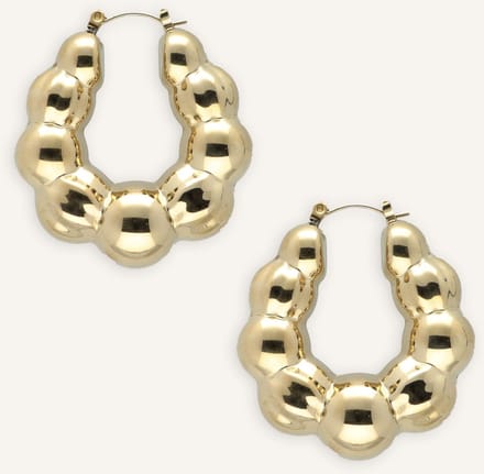 Notre-V Earring#2 Sieraden Dames - Goudkleurig - Maat ONESIZE