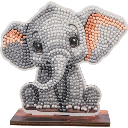 Diamond Painting "Crystal Art Wildlife Buddies" - Olifant