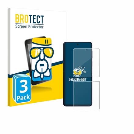 Screenprotector 3 Stuks voor Samsung Galaxy Z Flip 7 Beschermglas transparant
