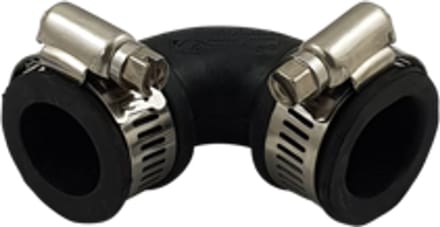 Air Aqua Flexibele EPDM bocht (90°) 20mm