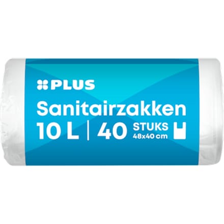 Sanitairzakken 10 liter