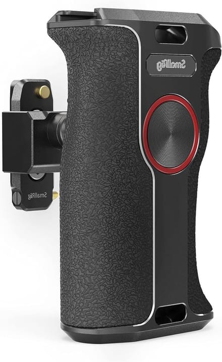 Rotating NATO Handgreep voor DSLR Camera Cage Kit, Snelle Ontgrendeling, Inclusief Ingebouwde NATO Rail - 3260