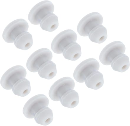 Siliconen Doppen - Rubberen Afsluiters - Waterdicht Afsluiten - Hoge Elasticiteit - 45 mm Gat - Grijs