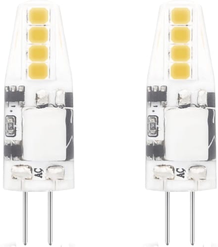 Modee LED Lamp G4 - 1.8W 4000K 180 LM 12V - LED Lamp insteek - Wit Licht - 2 stuks