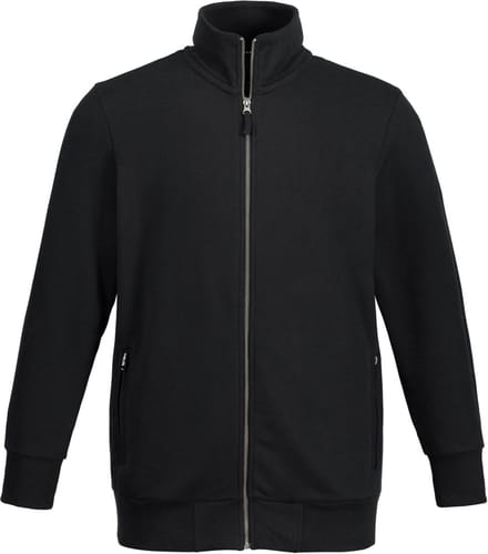 JAY-PI - Heren - Trainingsjasje opstaande kraag - Zwart - Maat L