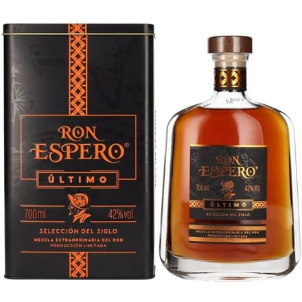 Ron Espero ÚLTIMO Selección del Siglo Producción Limitada 42% Vol. 0,7l in Tinbox