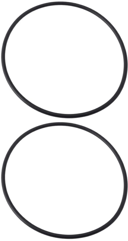Dailygoods- Afdichting O-Ring - 2 Stuks - Rubber Afdichtingspakking - Compatibel met Bestway Flowclear - Filterpomp - OD.6.5"x T.0.2