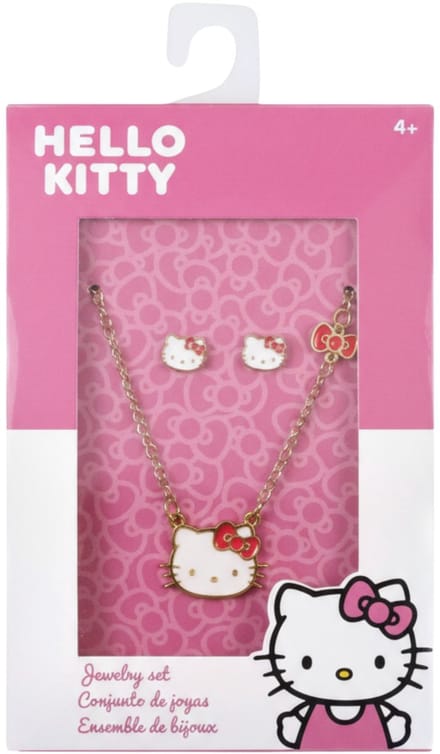 Hello Kitty & Friends Oorbellen en Ketting Set
