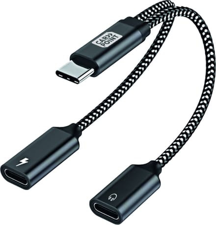 Carpoint 2 In 1 Adapter Usb-c > 2x Usb-c Splitter