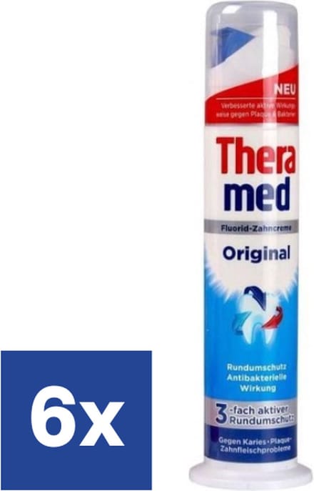 Theramed Original Triple Protection Tandpasta - 6 x 100 ml