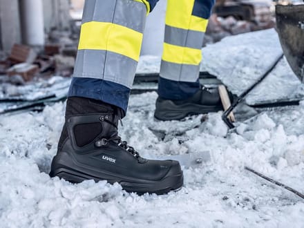 Heren Veiligheidswerkschoenen Winter Hoog Model S3L | Waterafstotend en Extra Brede Pasvorm