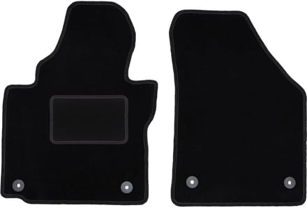 Voormatten zwart voor: Volkswagen Touran I minivan (2004-2010)