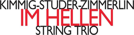 Trio Kimmig-Studer-Zimmerlin - In Hellen (CD)