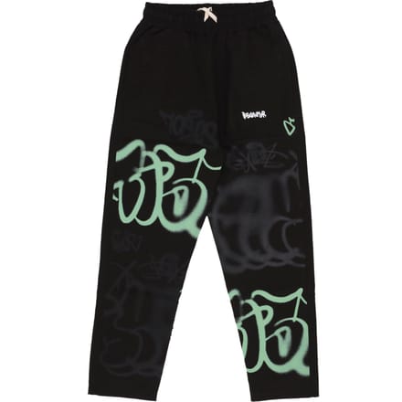 Lange broeken logo voor mannen Pantszwart