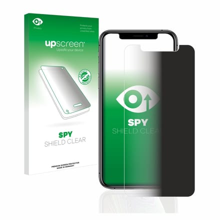 upscreen - privacy screenprotector voor Apple iPhone Xs / 11 Pro - Folie Beschermfolie Blauwlichtfilter
