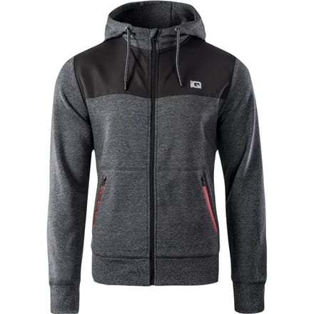 Hooded sweatshirt met rits IQ Cross The Line Sarin