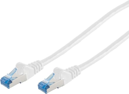 Patchkabel cat6A S/FTP PIMF weiß 0,5m