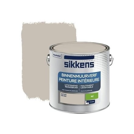 Sikkens - Binnenmuurverf Mat - Zachttaupe - 2,5 L