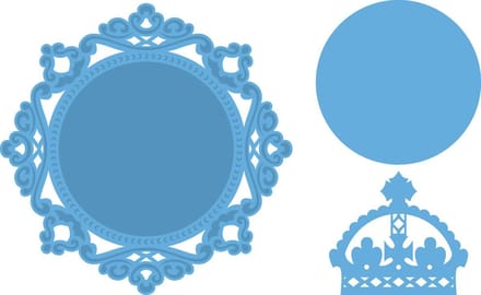 Marianne Design Creatable Mal Petras circle & crown LR0317