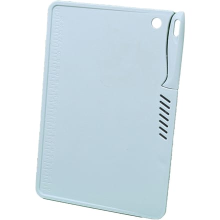 Plastic Gebruikssnijplank Veilig Multifunctioneel Draagbaar Fruit Hakbord Met Mes Ophanging blauw
