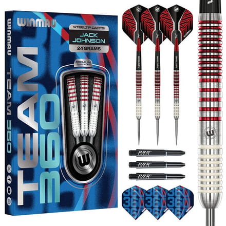 Winmau Team 360 Jack Johnson 90% - Dartpijlen