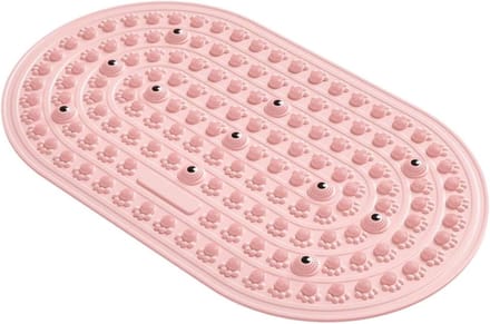 Voetmassagepad - Ontspanningskussen - Voeten Ontspannen - Antislip Gestructureerd - 386 x 226 x 63 cm - Grijs