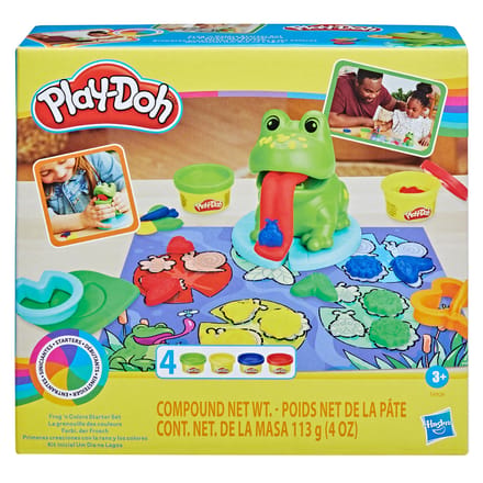 Gekleurde kikker creatieve activiteiten Hasbro France Play Doh