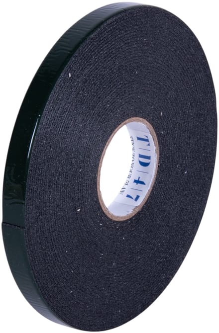 TD47 Dubbelzijdige Foam Tape 12mm x 10m Zwart