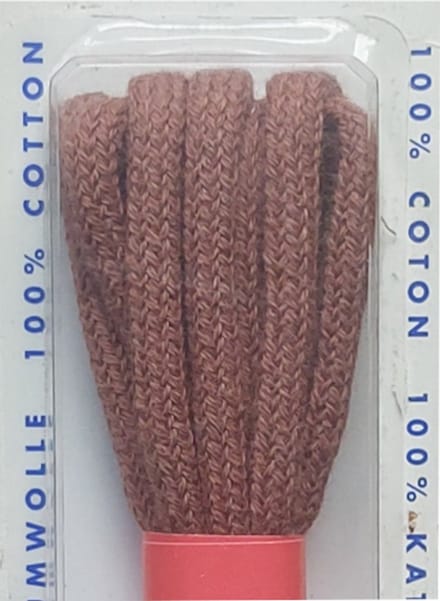 GVS Veter - Licht Bruin - Rond - Koord Veters - Lengte 90 cm - Dikte 3 mm - Schoenveter
