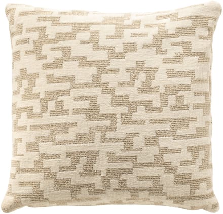 MALENE | sierkussen 45x45 cm | Brown Rice | beige | Hoii