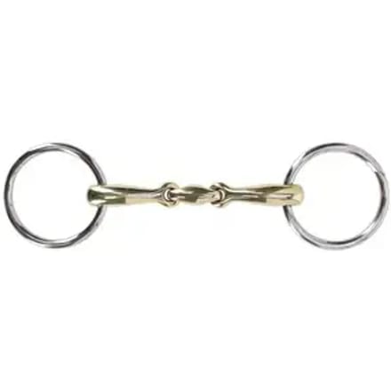 QHP Watertrens Dubbel Gebroken Anatomisch 14 mm Argentaan - 9,5