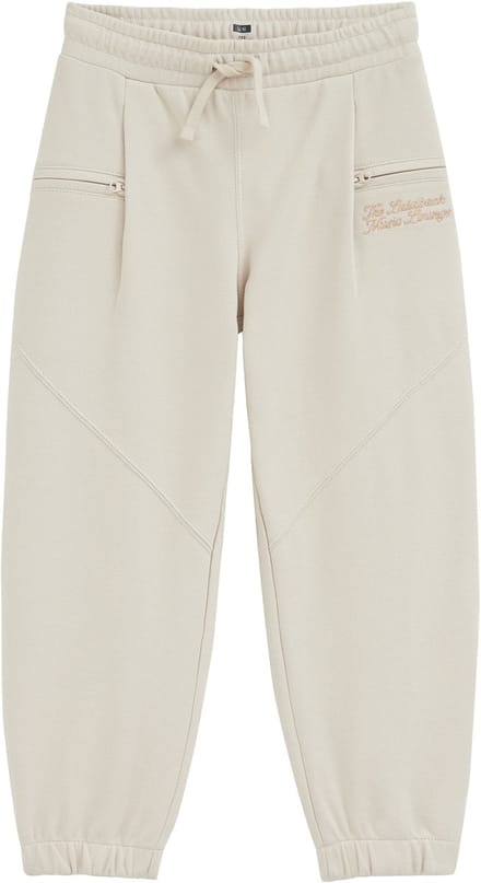 WE Fashion Jongens regular fit joggingbroek met structuur en embroidery