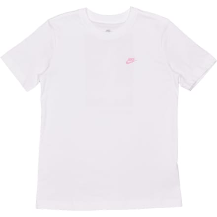 Nike Tn T-shirts Kinder - Wit - Maat 158 - 170 CM - Katoen Jersey