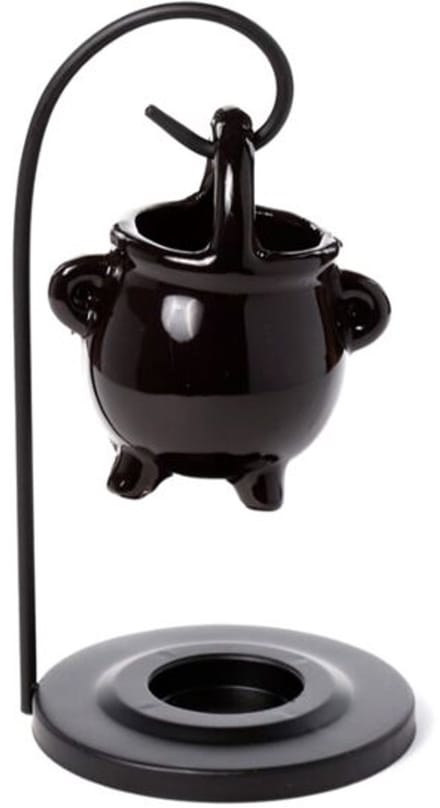 Zwarte Ketel Hangende Geurbrander met stand