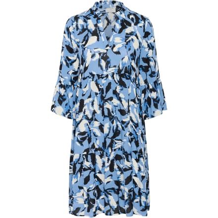 Jurk A-shape blue multi