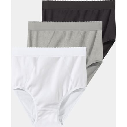 Corrigerende slip in een set van 7 - wit / grijs / zwart - Gr. 36 van Goldner Fashion