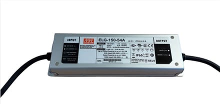 Mean Well ELG‑150‑54A LED Driver – 150W – 54V – IP65 – Constant Voltage/Current
