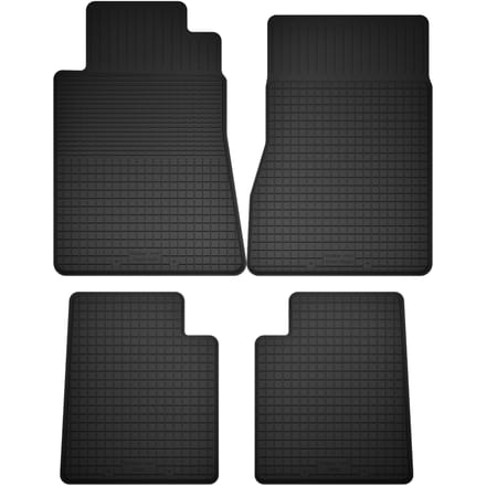 Wielganizator BasicProtect Serie - Rubberen Automatten - 4 Stuks - Compatibel met Porsche 924 Coupe (1976-1988)