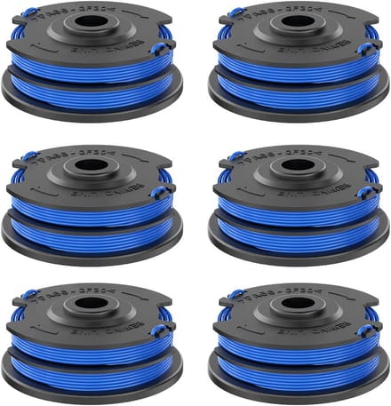 Trimmer Spoelen - Onkruid Draad - Gazon Onderhoud - Centrifugale Kracht - 6 Stuks 83m