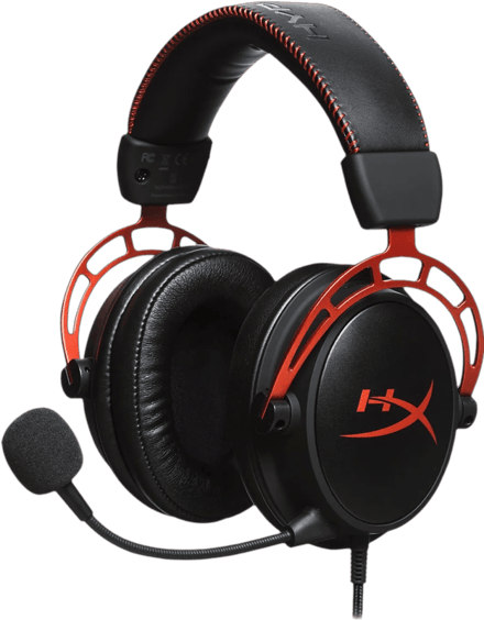 HyperX Cloud Alpha Pro Gaming Headset - PC, PS4, PS5, Xbox One & Xbox Series - Zwart/Rood
