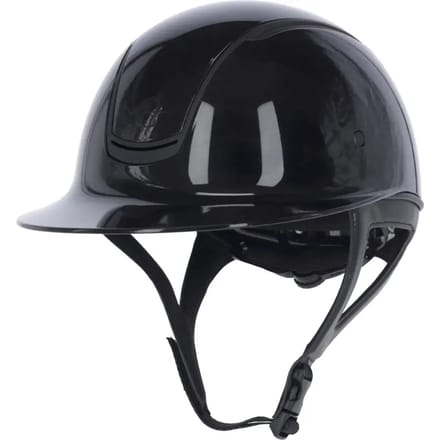 Covalliero Cap Eclipse Polo Black Glossy 52-56