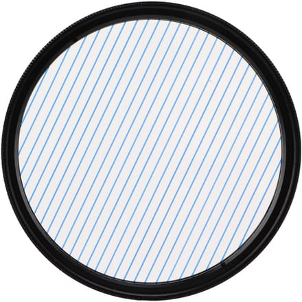 Junestar Blue Streak Special Effects Filter Anamorfisch Optisch Glas voor Nikon Camera Accessoire gray