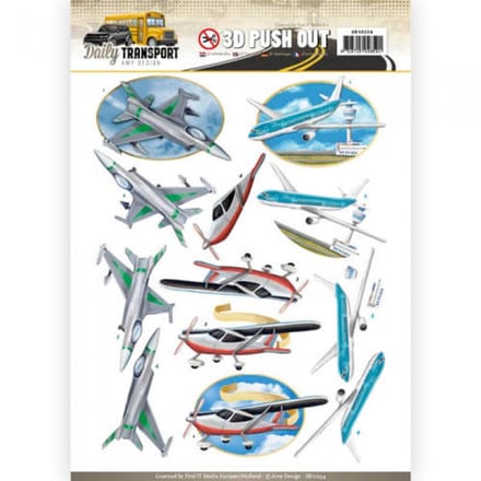 Uitdrukvel - Amy Design - Daily Transport - Assortiment