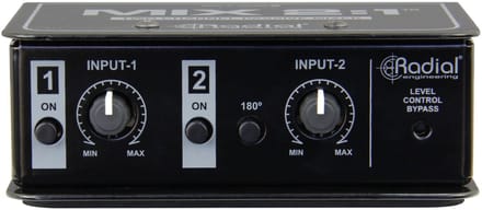 Radial Mix 2:1 Passive Summing Mixer - Kleine mixer