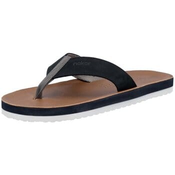 Rieker Slippers - Heren - Blauw - Maat:41